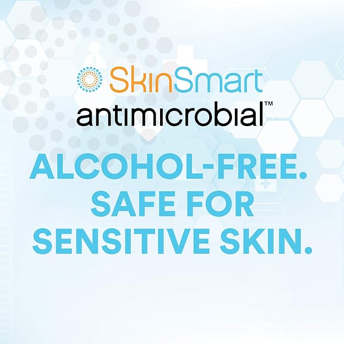 SkinSmart Antimicrobial Facial Cleanser Spray to Remove Viruses and Bacteria Around Eyes, Nose and Mouth, Fight Maskne, 2 oz Spray (3 Pack) Non-Irritating Hypochlorous Acid