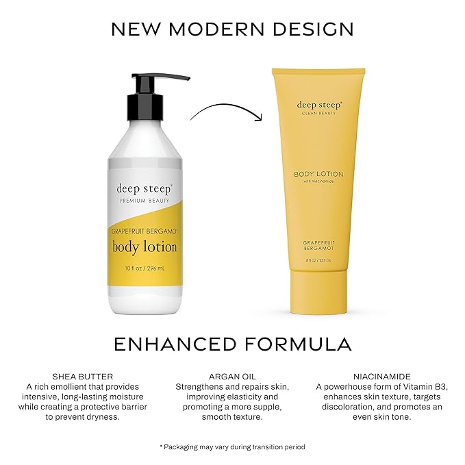 Deep Steep Classic Body Lotion (Grapefruit Bergamot)