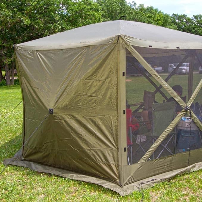 Clam Quick-Set Screen Hub Fabric Wind & Sun Panels, Accessory Only