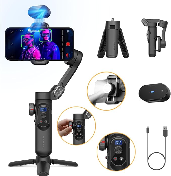 Gimbal Stabilizer for iPhone