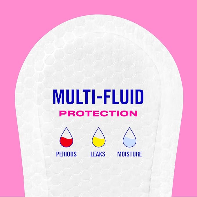 Carefree Panty Liners for Women, Thong Liners, Unwrapped, Unscented, 49ct | Pantiliners, Carefree Liners, Daily Liners for Women, Light Periods and Leaks | 49ct (Packaging May Vary)