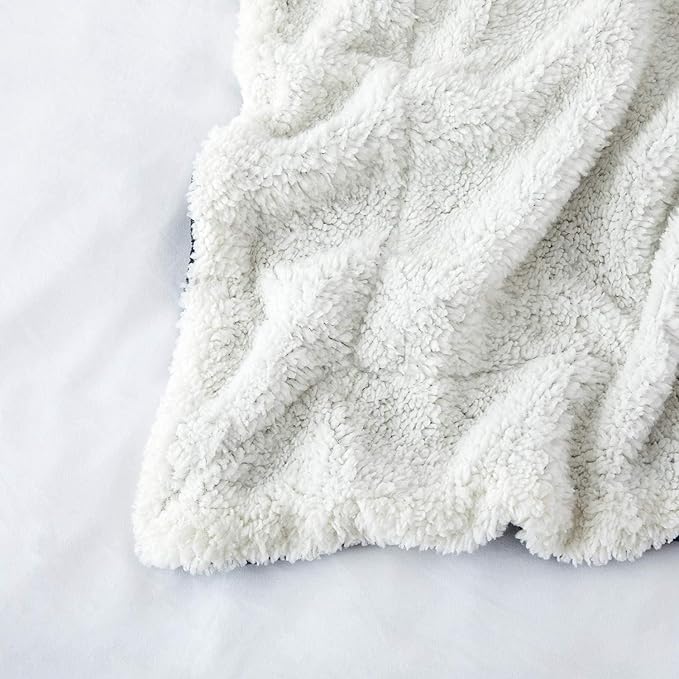 IR Imperial Rooms Black Sherpa Blankets Queen Size for Bed - Wholesale Bulk Pack of 9 Sherpa Blankets - Soft Fluffy Throw Blanket for Hotels, Guest Bedroom, 90x90 Inches