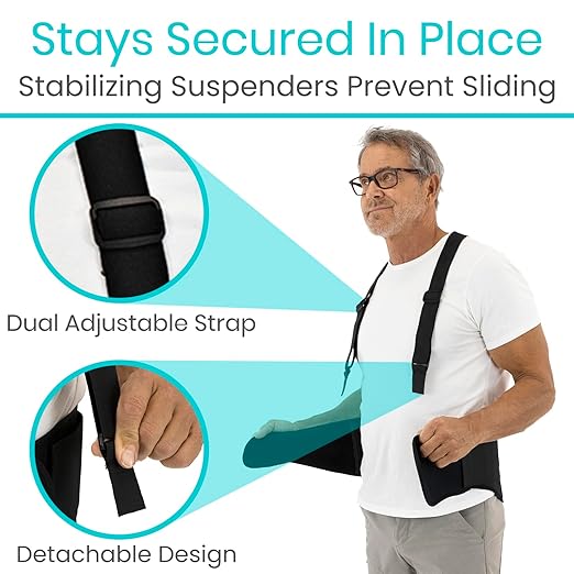 Vive Back Brace for Heavy Lifting - Lower Back Brace Support Belt for Men & Women w/Suspenders - Lumbar & Sciatica Pain Relief - Adjustable Compression for Herniated Disc, Lift Harness for Protection