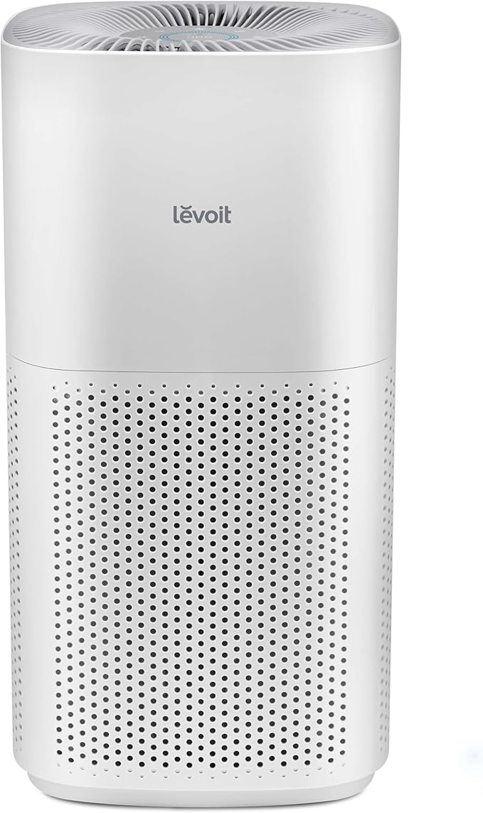 LEVOIT Air Purifiers for Home Large Room Up to 2933 Sq. Ft with Smart WiFi, PM2.5 Monitor, HEPA Sleep Mode, 3-in-1 Filter for Smoke, Pet Allergies, Dust and Odor, Alexa Control, Core 600S-P, White
