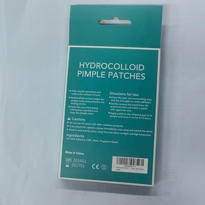 PICcircuit Pimple Patches for Face, Hydrocolloid Acne Patches, Invisible Zit Patches for Face, Acne Spot Treatment Patch Cystic Blemish Patches Zit Stickers for all Skin Colors (360 Counts)