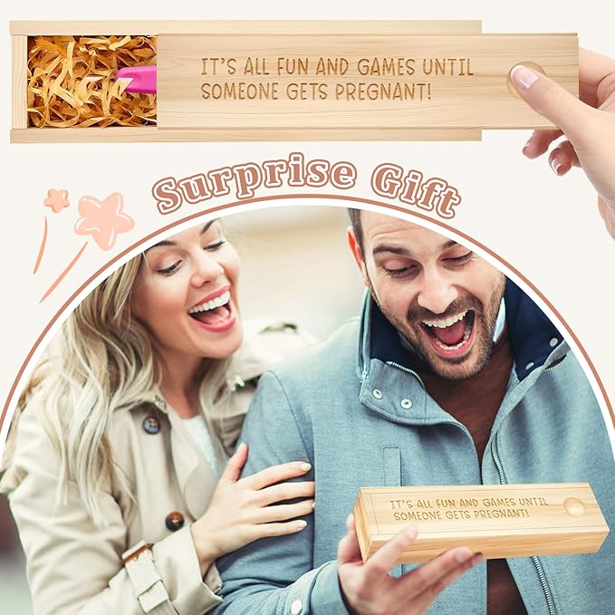 Pregnancy Announcement for Grandparent Husband, Pregnancy Test Keepsake Box, Baby Announcement Reveal Gifts Ideas for Husband Grandparents Friends
