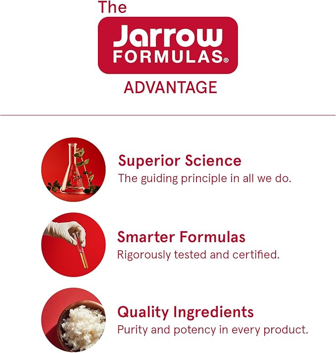 Jarrow Formulas® GABA Soothe®, 3 Ingredient Dietary Supplement for Relaxation and Occasional Stress, 30 Veggie Capsules, 30 Day Supply
