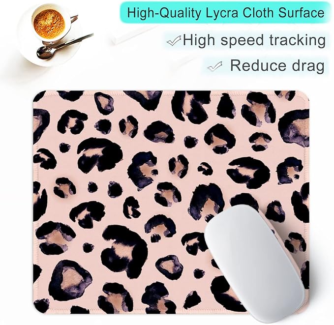 ITNRSIIET Mouse Pad with Stitched Edge Premium Textured Smooth Precise