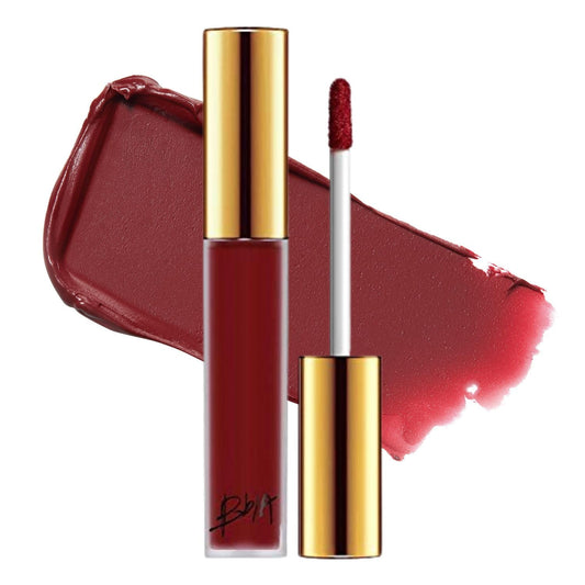 BBIA Last Velvet Lip Tint - Soft & Creamy Matte Finish Lip Stain, Blur Effect with Velvety Texture, Long-Lasting, High Pigment, Lightweight, Non-Drying, Korean Lip Makeup (15 EDGE BOSS)