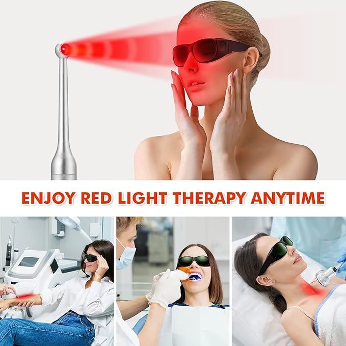 Viconor Laser Safety Glasses, Eye Protection for Red Light Therapy 200-1000nm Wavelength, Tanning Goggles Effective Filtering IPL, UV, LED Rays for Tanning Bed Laser Hair Remova
