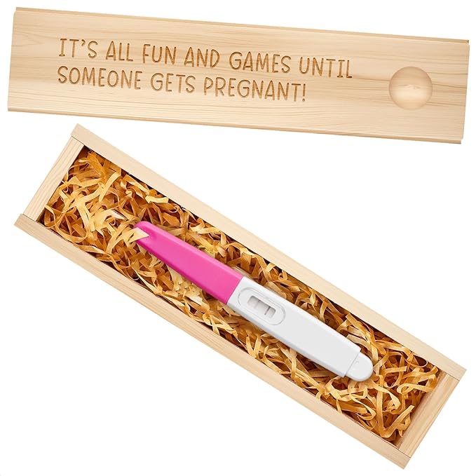 Pregnancy Announcement for Grandparent Husband, Pregnancy Test Keepsake Box, Baby Announcement Reveal Gifts Ideas for Husband Grandparents Friends