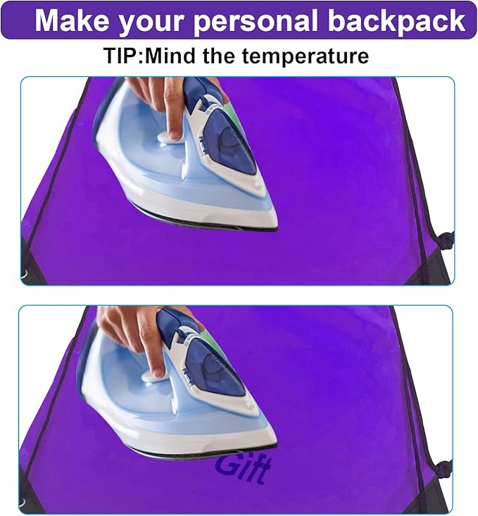 Drawstring Backpack Bulk 70Pcs String Backpack Drawstring Bags Cinch Bag Sackpack for Men Women Gym(Purple)