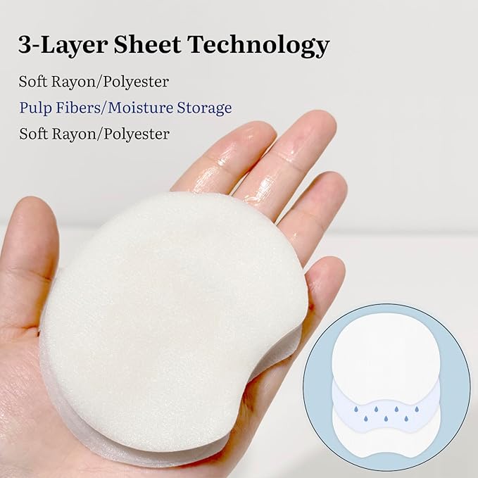 Nuborn Cell Oasis Pad | Korean Skin Care Toner Pads with Stem Cell Serum & PHA | Hydrating Face Cleansing Pads for Glowing Skin, 70 Count