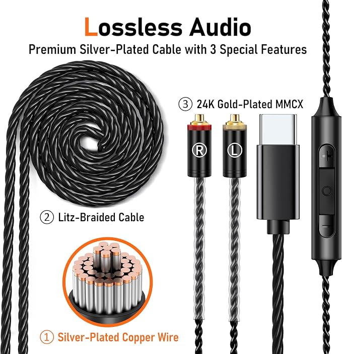 Vibes 202MC USB-C Wired Earbuds