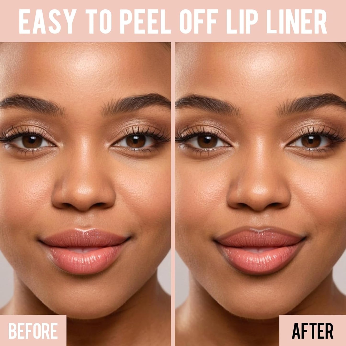 iMethod Lip Stain - Lip Liner Stain, Natural Long Lasting Lip Stain Peel Off, Waterproof Stay On All Day, Transfer-Proof, Highly Pigmented, Instant Color, Mauve
