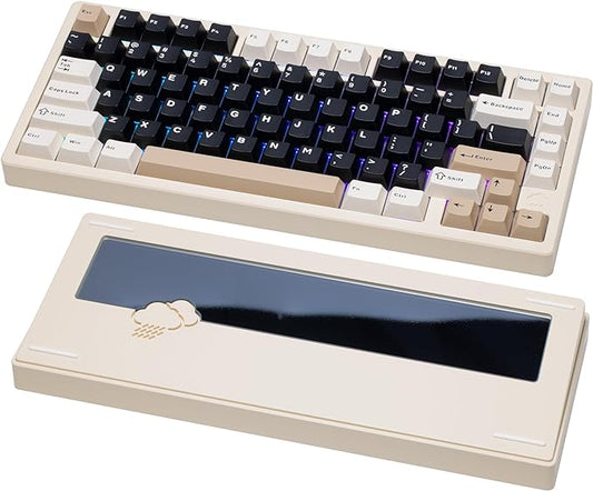 KEEBMONKEY WOBKEY Rainy 75 CNC Aluminum HMX/JWK/Cocoa Switches Triple-Mode