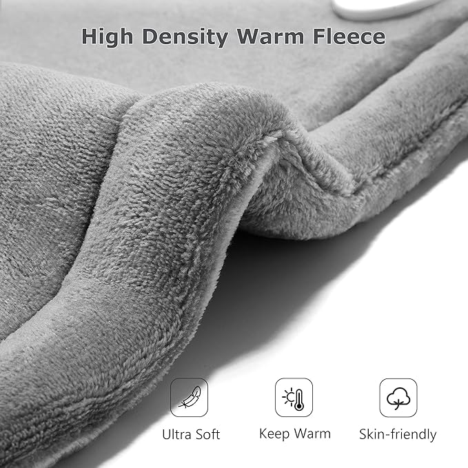 Heating Pad for Back Pain Relief, 24"x33" Weighted Heating Pad for Neck and Shoulder, Neck Heating Pad Fast-Heating with 6 Settings, Auto Shut-Off Full Body Heating Pad, Gifts for Women-Washable
