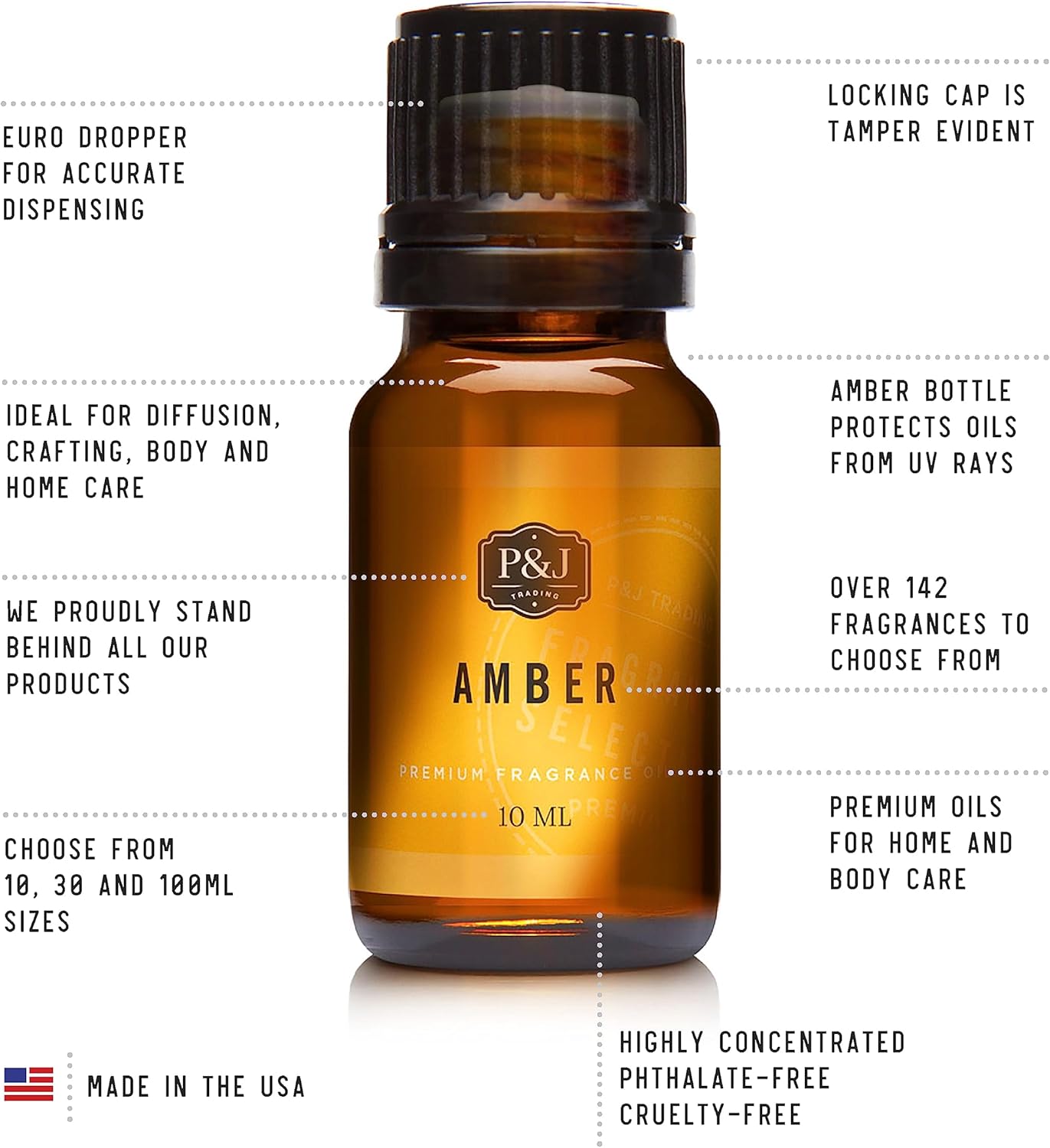 P&J Fragrance Oil Pumpkin Pie 30ml - Candle Scents, Soap Scents, Diffuser Oil Scents