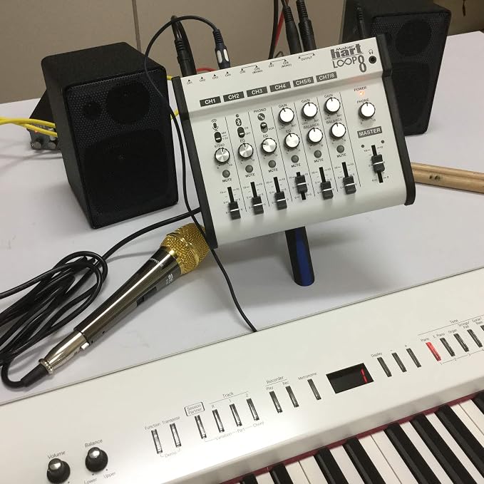 Maker hart Loop Mixer 8 3.5mm/6.3mm JACK/Bluetooth/Phono EQ