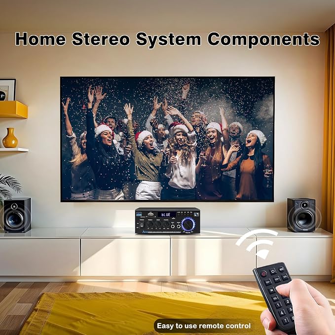 AK45 Stereo Receivers Amplifier Home Audio