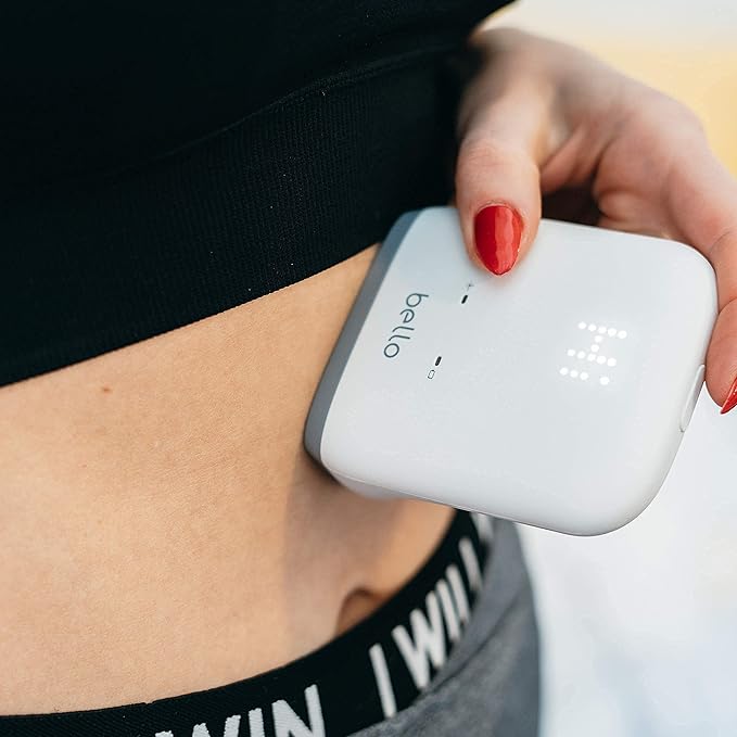 Bello - Belly Fat Management Device with Smart App - Handheld Body Fat Scanner and Metabolism Tracker - Reliable Bluetooth Belly Fat Measurement Tool - Compatible with Apple Health and Google Fit