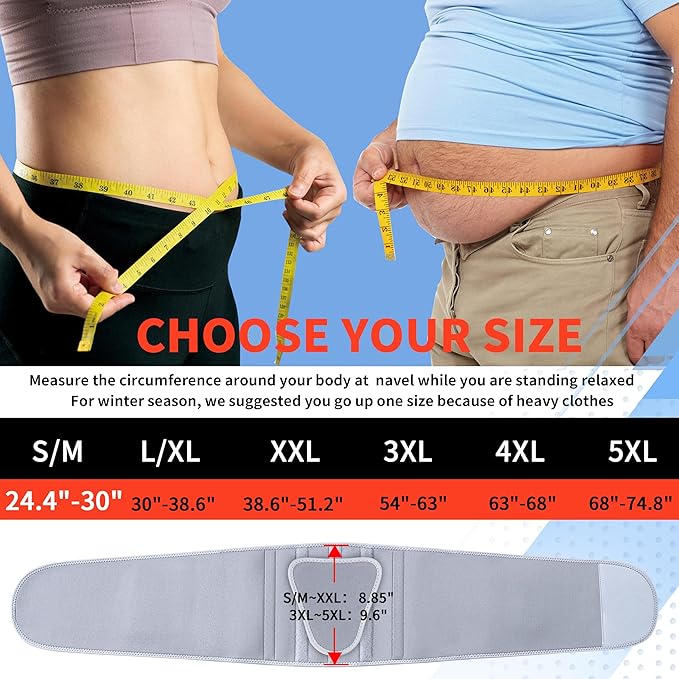 FEATOL Back Brace for Lower Back Pain Women, Breathable Back Support Belt for Women & Men with Lumbar Pad, Lumbar Support Belt for Heavy Lifting & Work, Scoliosis, Grey, 3XL (Circumference:54-63")