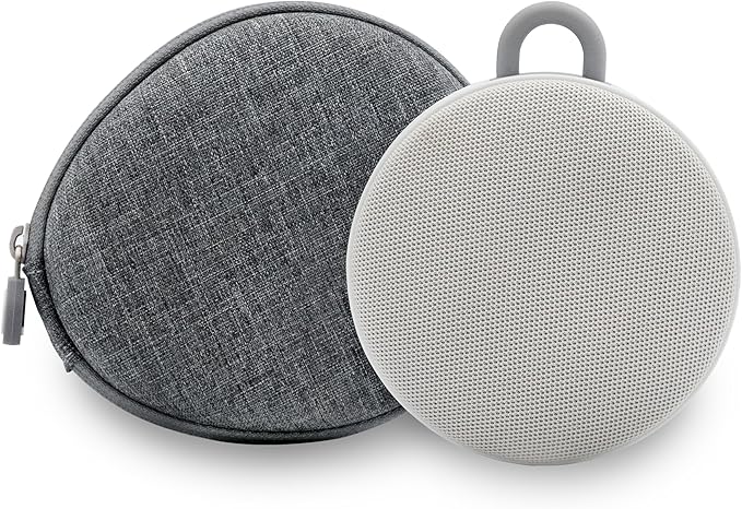 Yogasleep Hushh 2 & Crush Resistant Travel Case, (2 Piece Set) Portable Sound Machine with Backlit Buttons & Night Light, Travel Case with Double Zipper Provides Protection from Scratches & Water