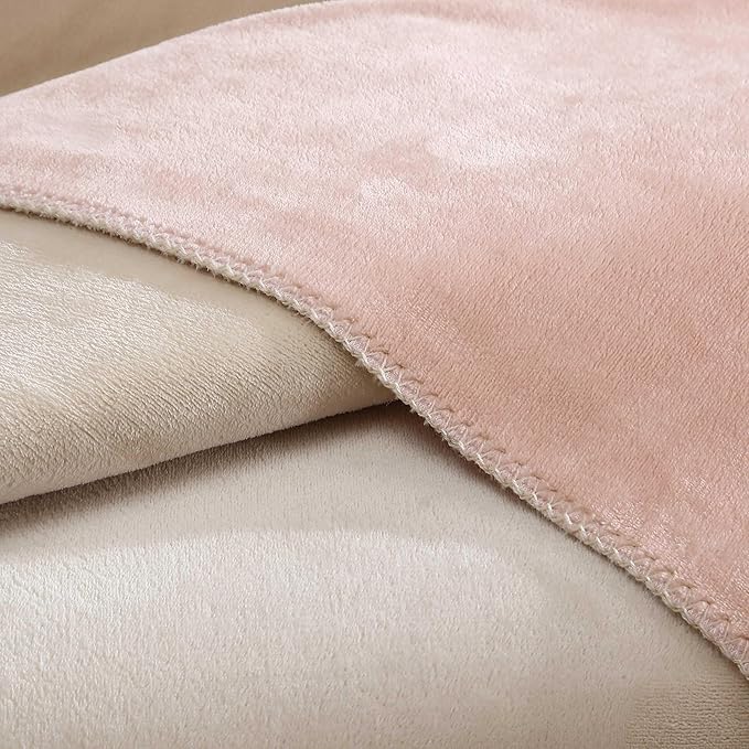 Calvin Klein - Queen Blanket, Super Soft Plush Bedding, Luxury Bed Blanket, Oeko-Tex Certified (Modern Reversible Solid Beige, Queen)