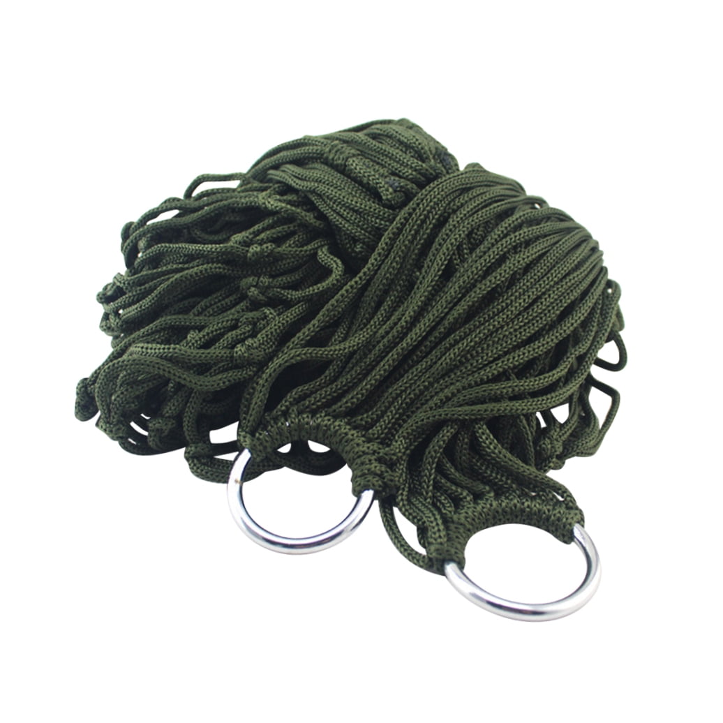 RUNROTOO 4Pcs Heavy Duty Hammocks Portable For Bed Sleeping And Traveling Outdoor Leisure 11.8*3.1*0.2in